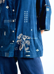Indigo Shadow Shirt