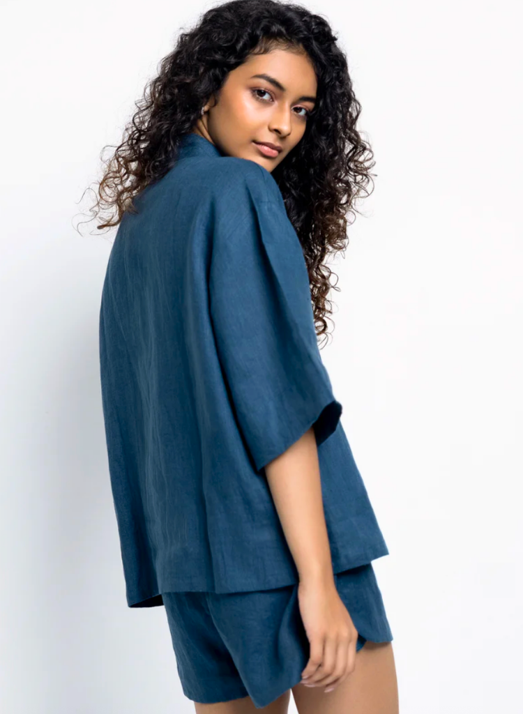 Indigo Shorts Set