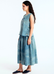 Indigo Skirt