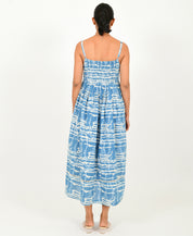 Indigo Splash Gather Dress