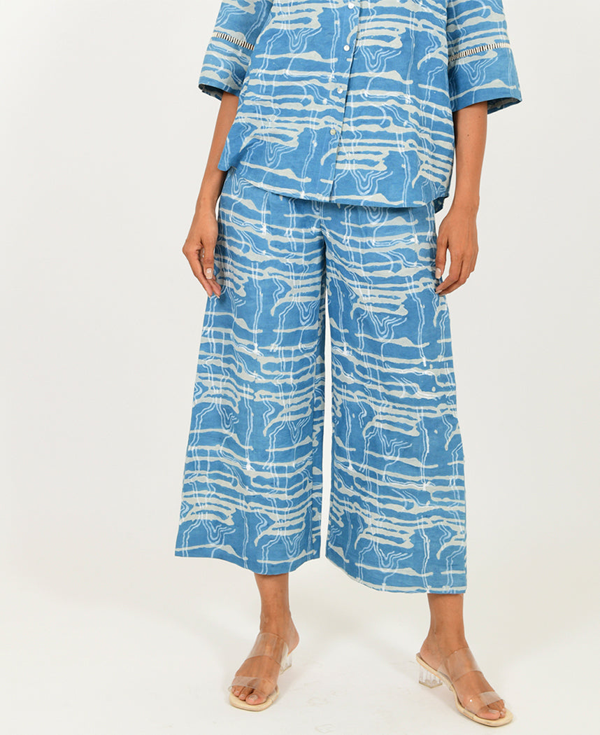 Indigo Splash Pants