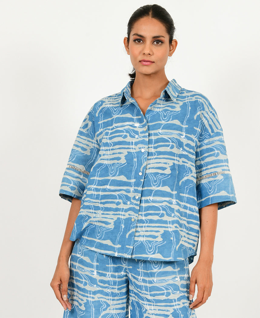 Indigo Splash Shirt