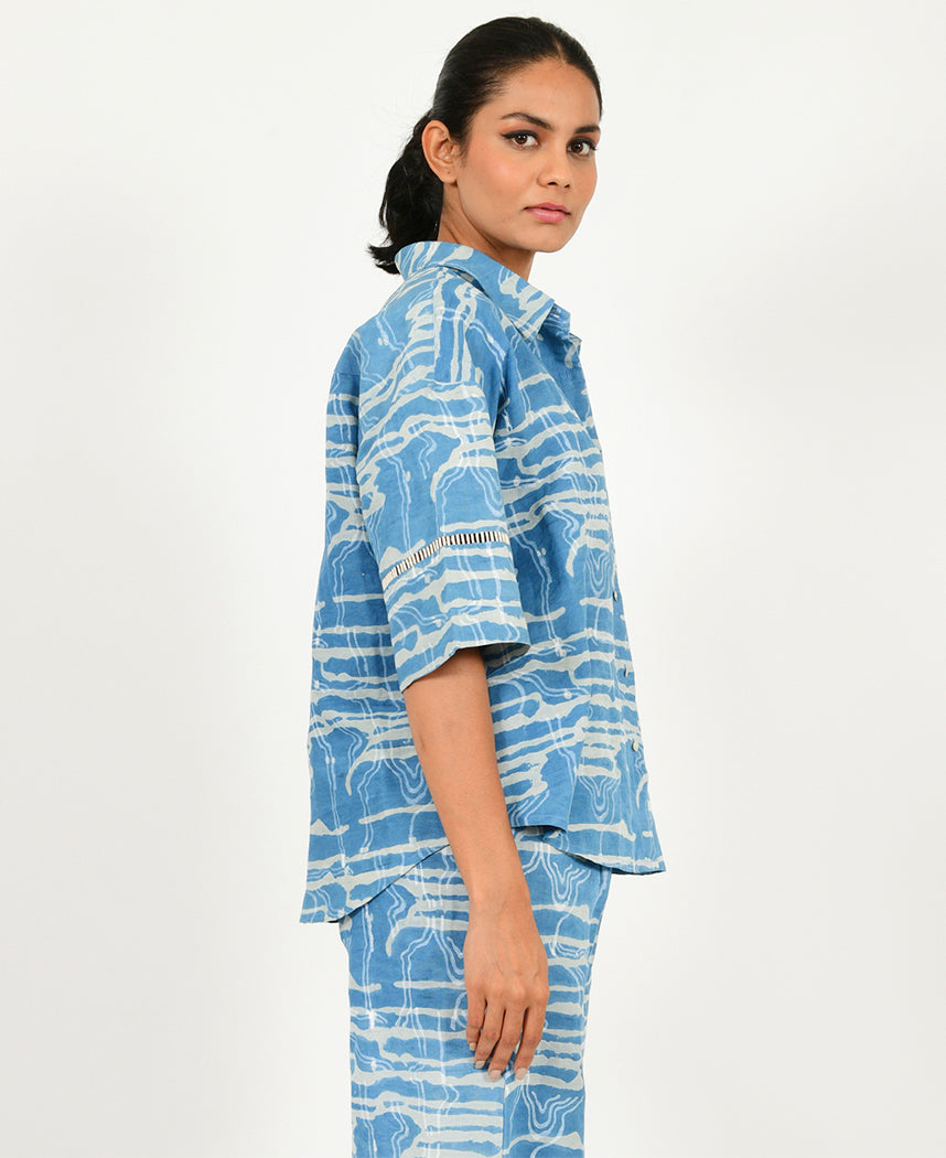 Indigo Splash Shirt