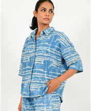 Indigo Splash Shirt