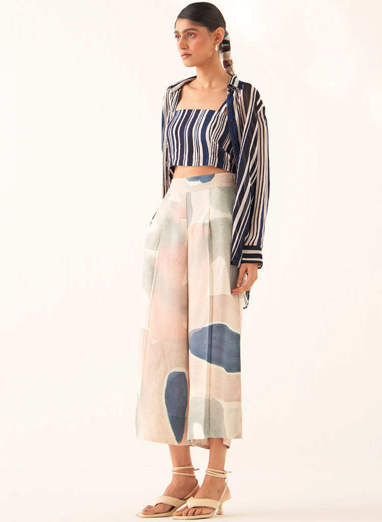 Indigo Stripes Bralette