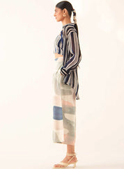 Indigo Stripes Bralette