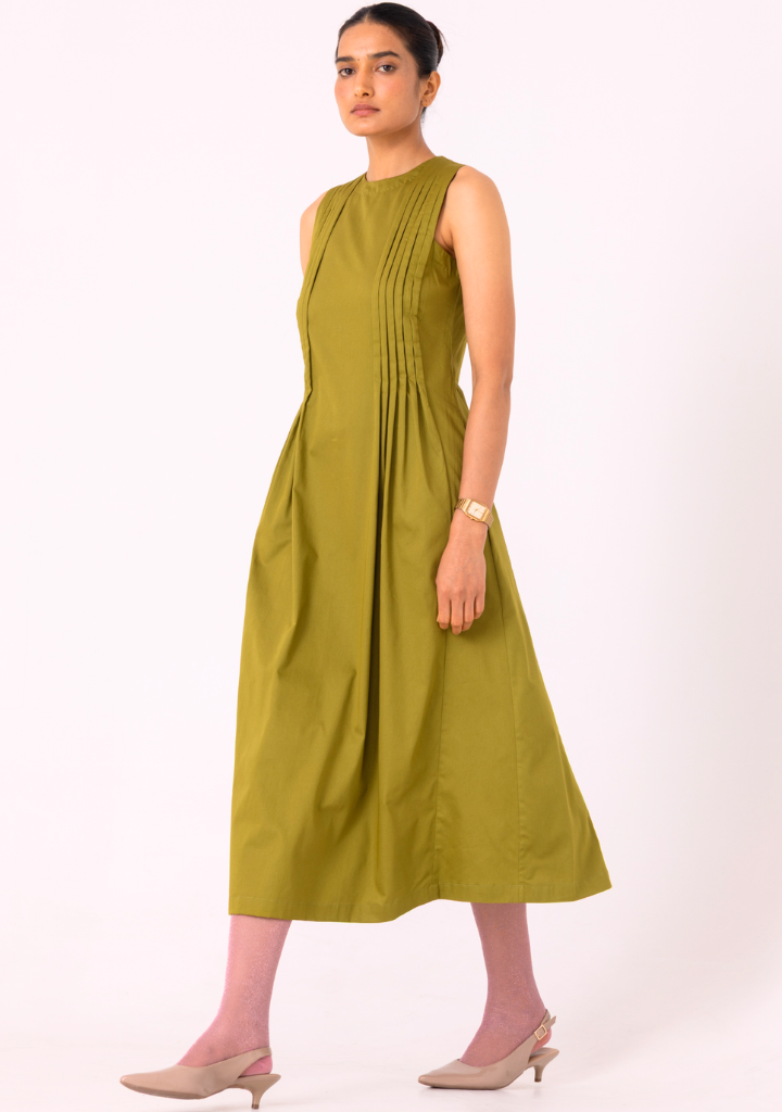 Indika Pleated Dress