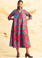 Inertia Bias Button Dress