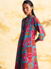 Inertia Bias Button Dress