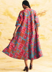 Inertia Bias Button Dress
