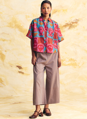 Inertia Cropped Shirt Set