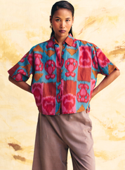 Inertia Cropped Shirt Set