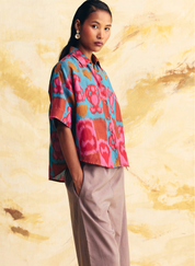 Inertia Cropped Shirt Set