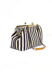 Ink Stripe Clutch