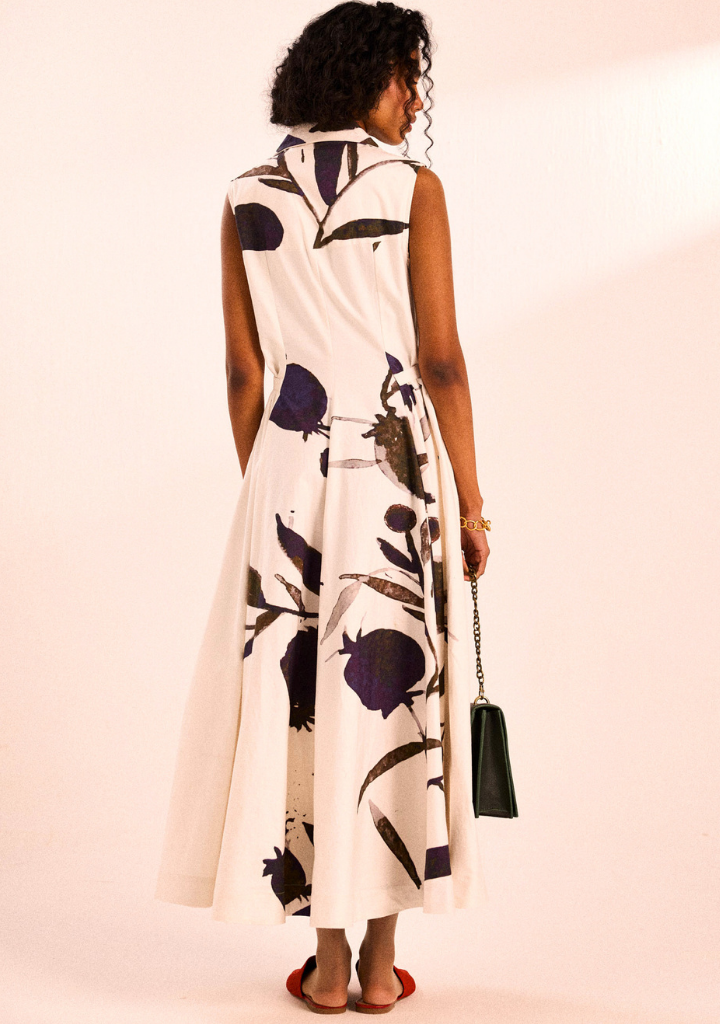 Ink And Ivory Dress