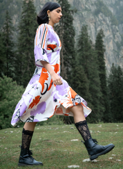 Interstellar Bloom Dress