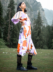 Interstellar Bloom Dress