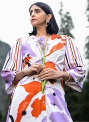 Interstellar Bloom Dress