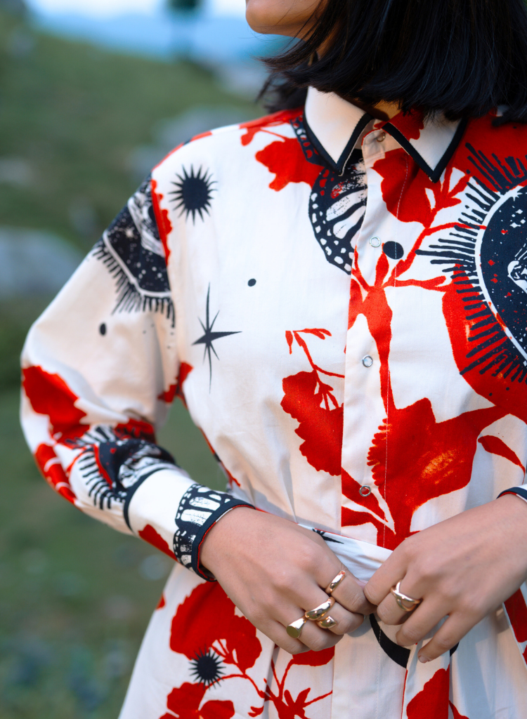 Interstellar Shirt Dress