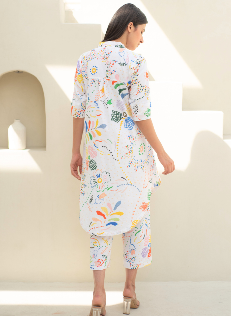 Intricate Tunic Pant Set