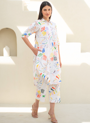 Intricate Tunic Pant Set