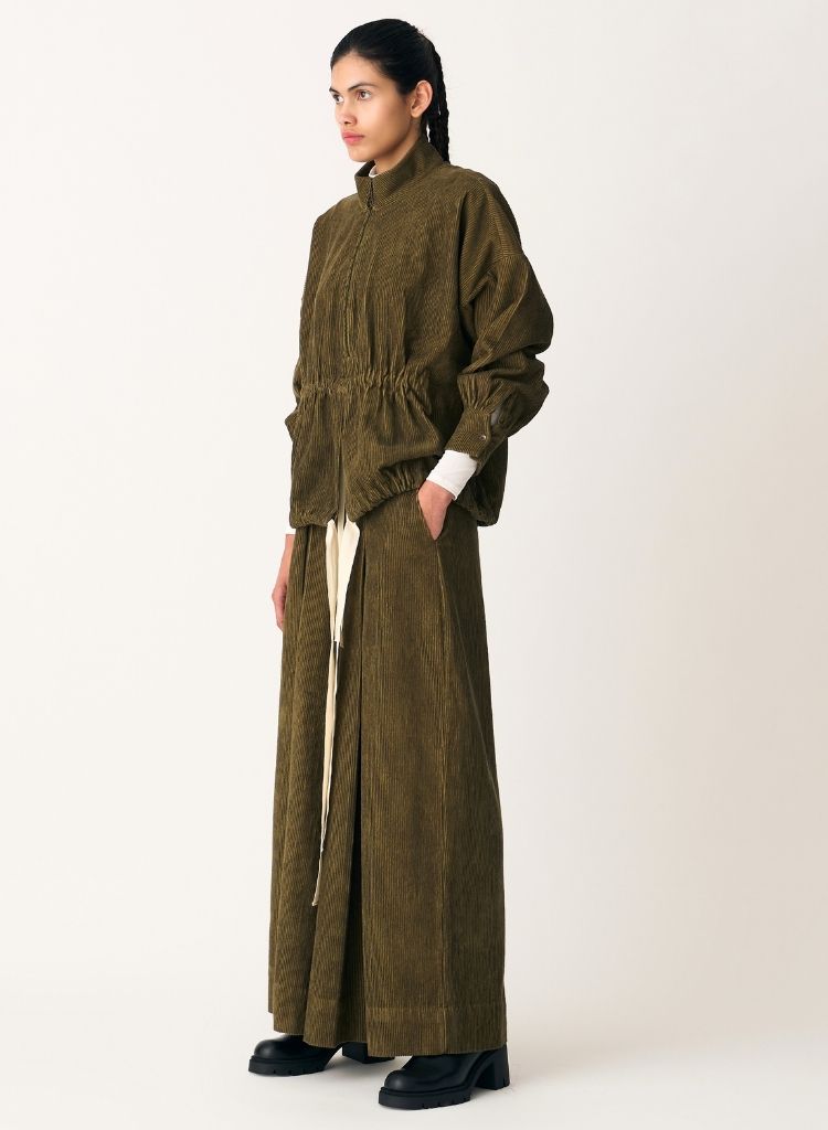 Inverted Box Pleat Bottoms