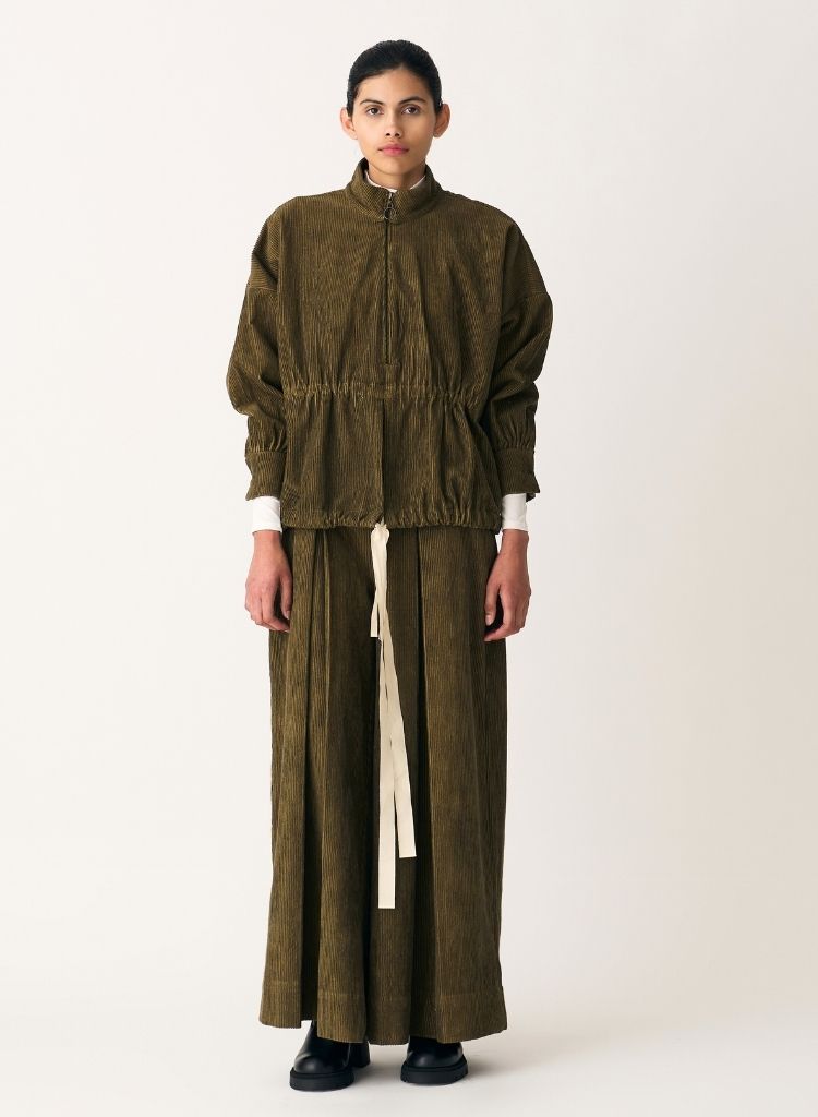 Inverted Box Pleat Bottoms