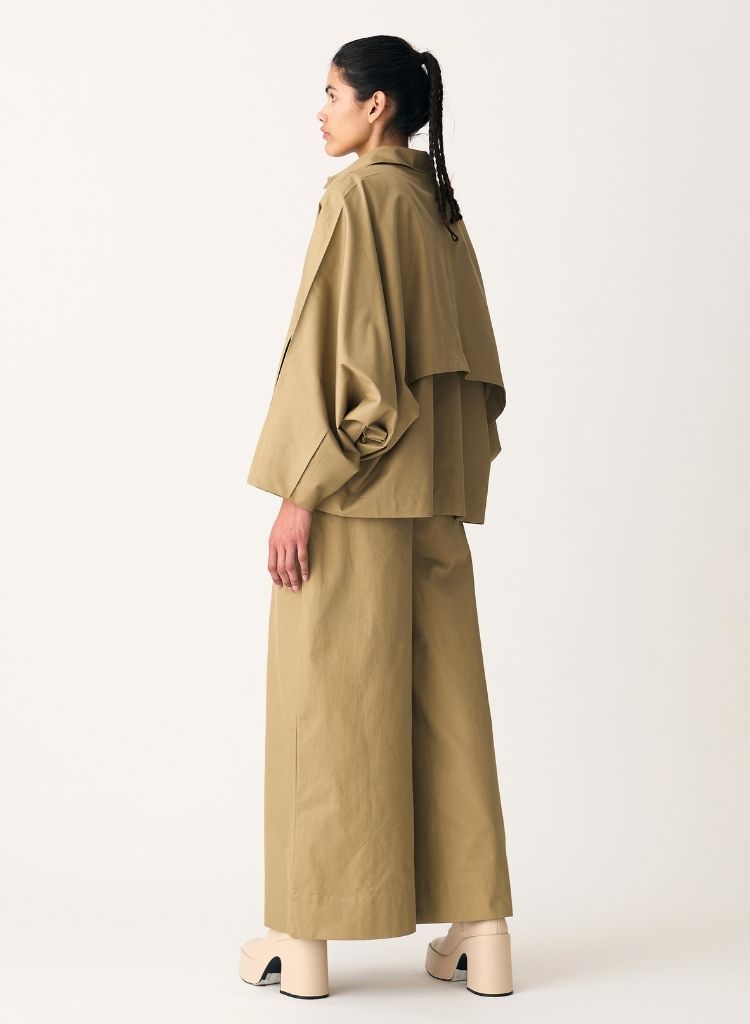 Inverted Box Pleat Bottoms