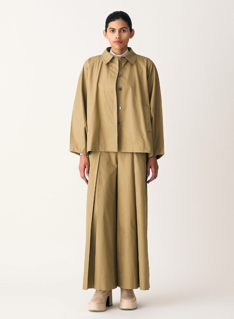 Inverted Box Pleat Bottoms