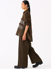 Inverted Box Pleat Bottoms