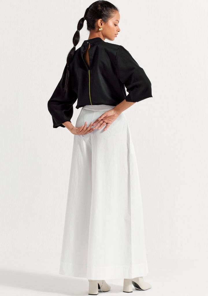 Inverted Box Pleat Bottoms