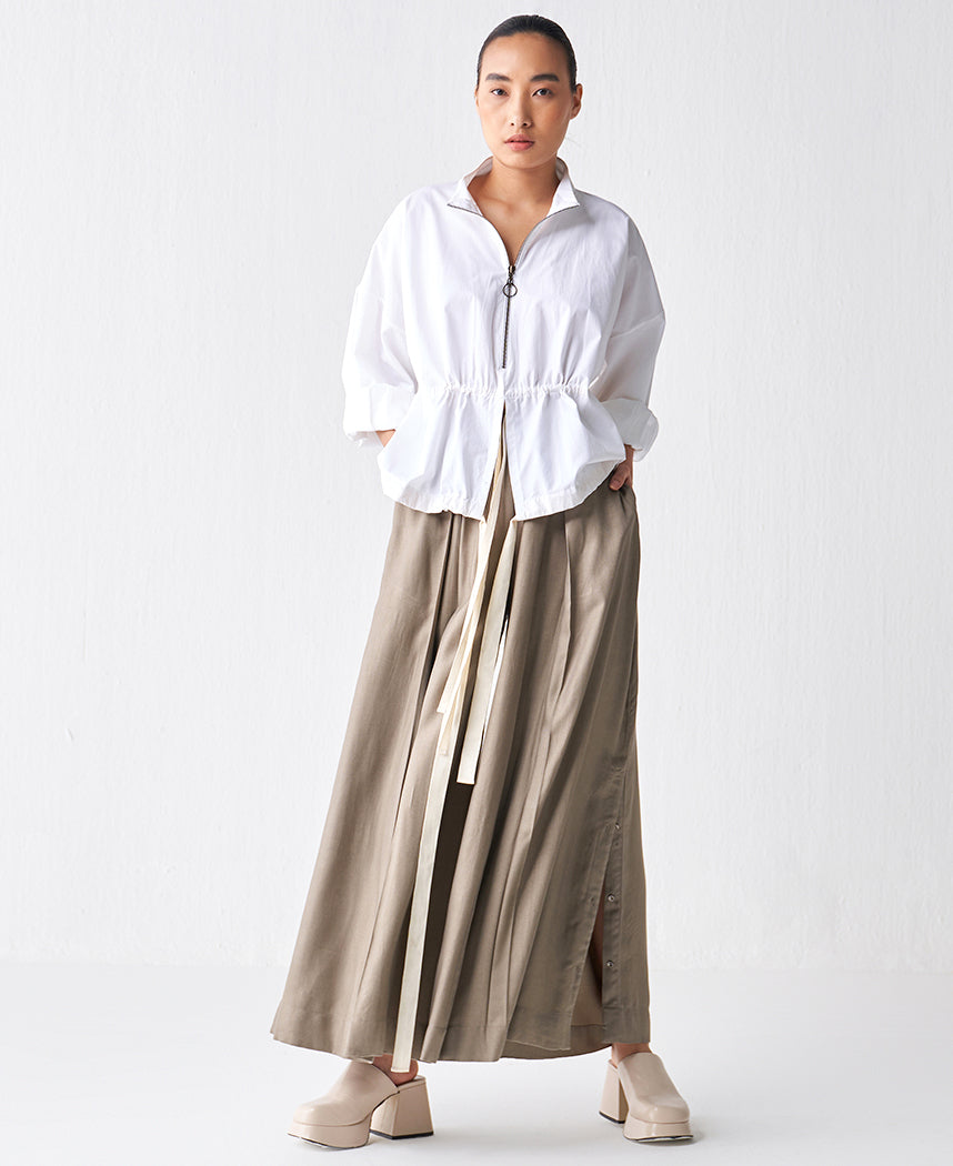 Inverted Box Pleat Bottoms