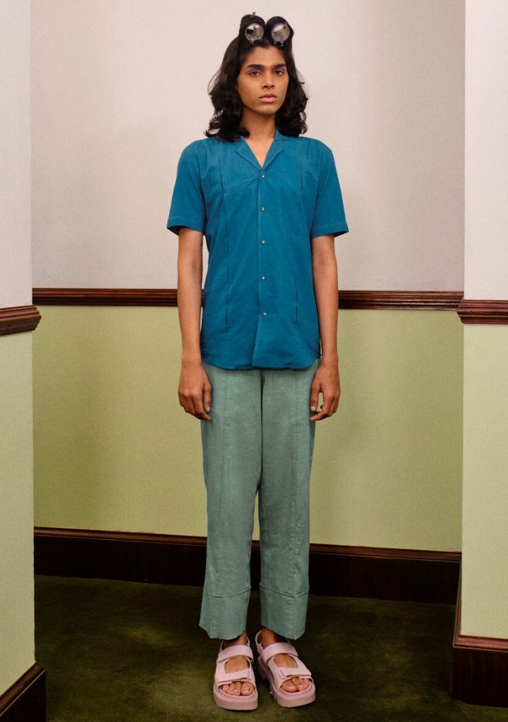 Inverted Box Pleat Shirt