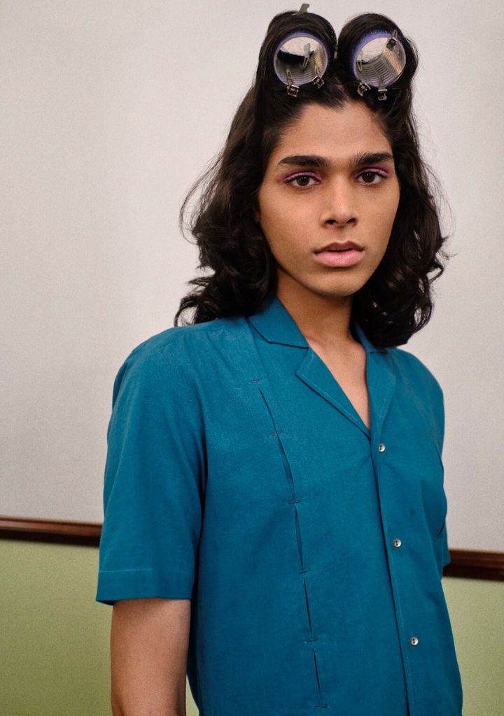 Inverted Box Pleat Shirt