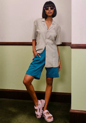 Inverted Box Pleat Shirt