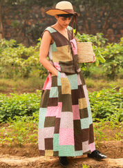 Irene Kantha Patchwork Skirt