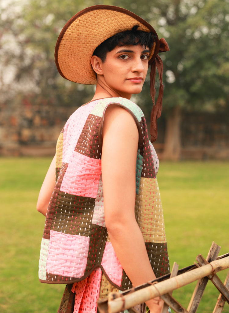 Irene Kantha Patchwork Skirt