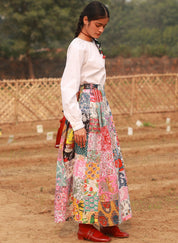 Irene Patchwork Skirt