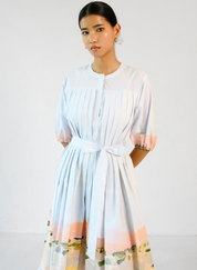 Iris Pleated Dress