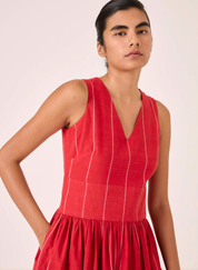 Ishara Striped Dress