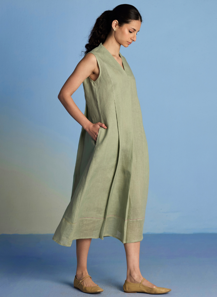 Ita Pleated Dress