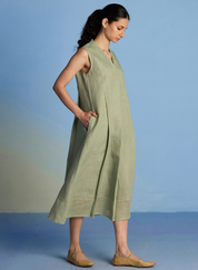 Ita Pleated Dress