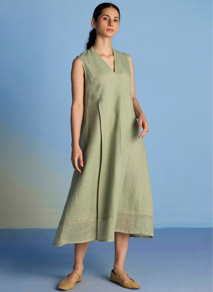 Ita Pleated Dress