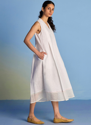 Ita Pleated Dress