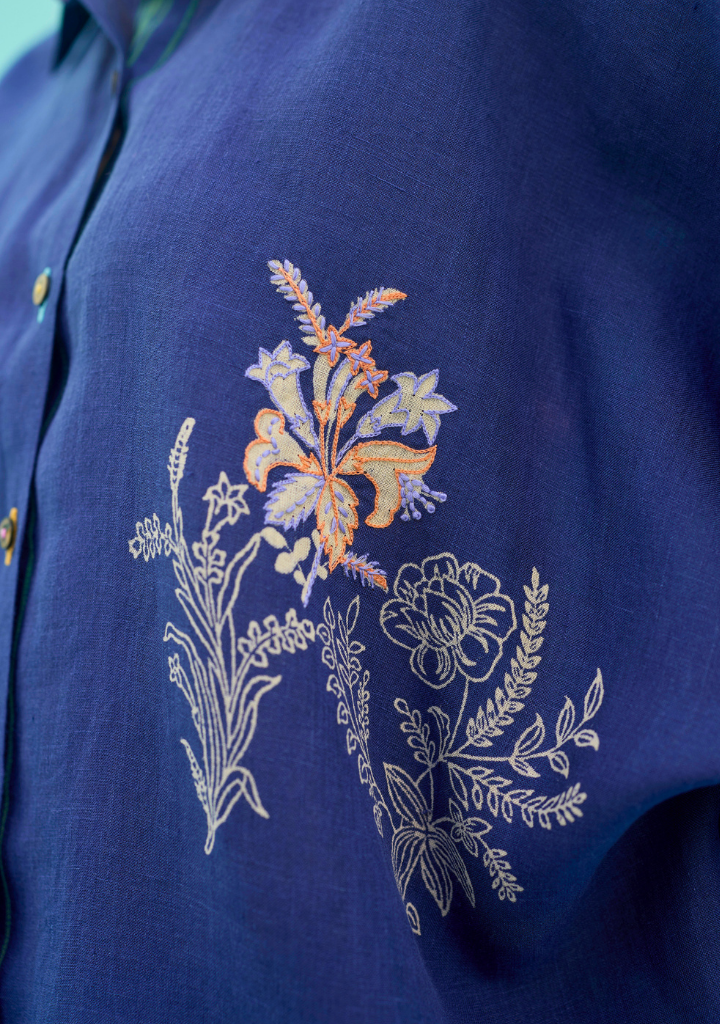 Iva Embroidered Set