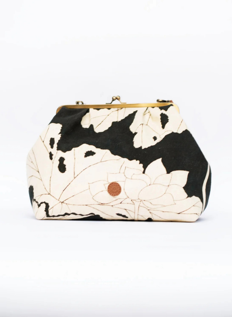 Ivory Field Clutch
