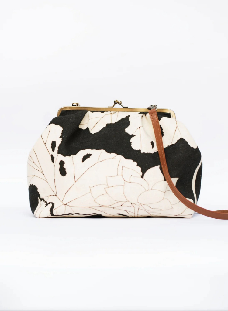Ivory Field Clutch