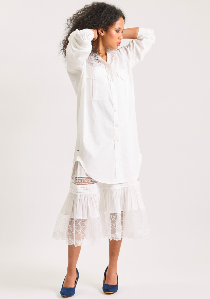 Ivory Garden Dress