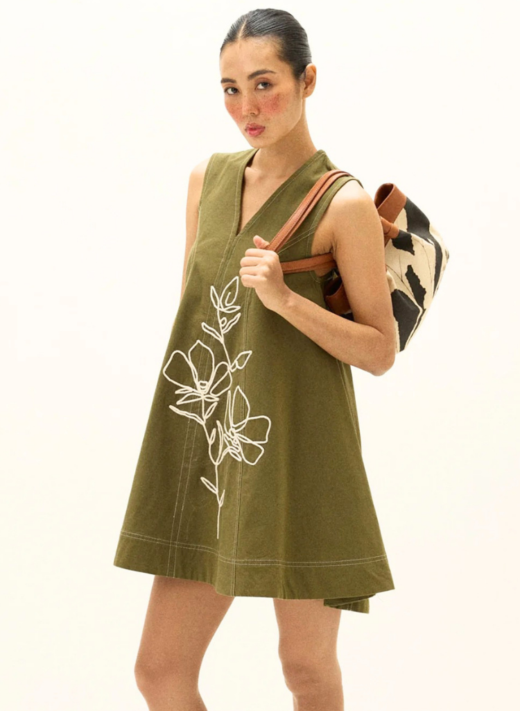 Ivory Ink Hand Bag