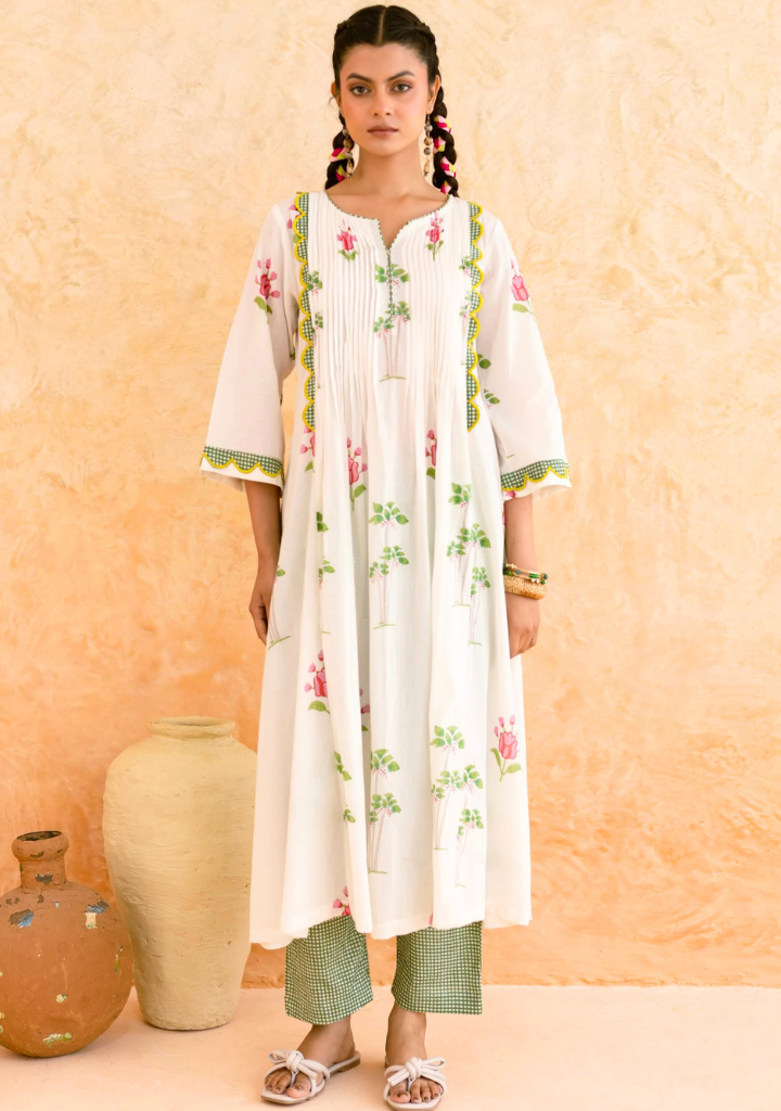 Ivory Kurta Set